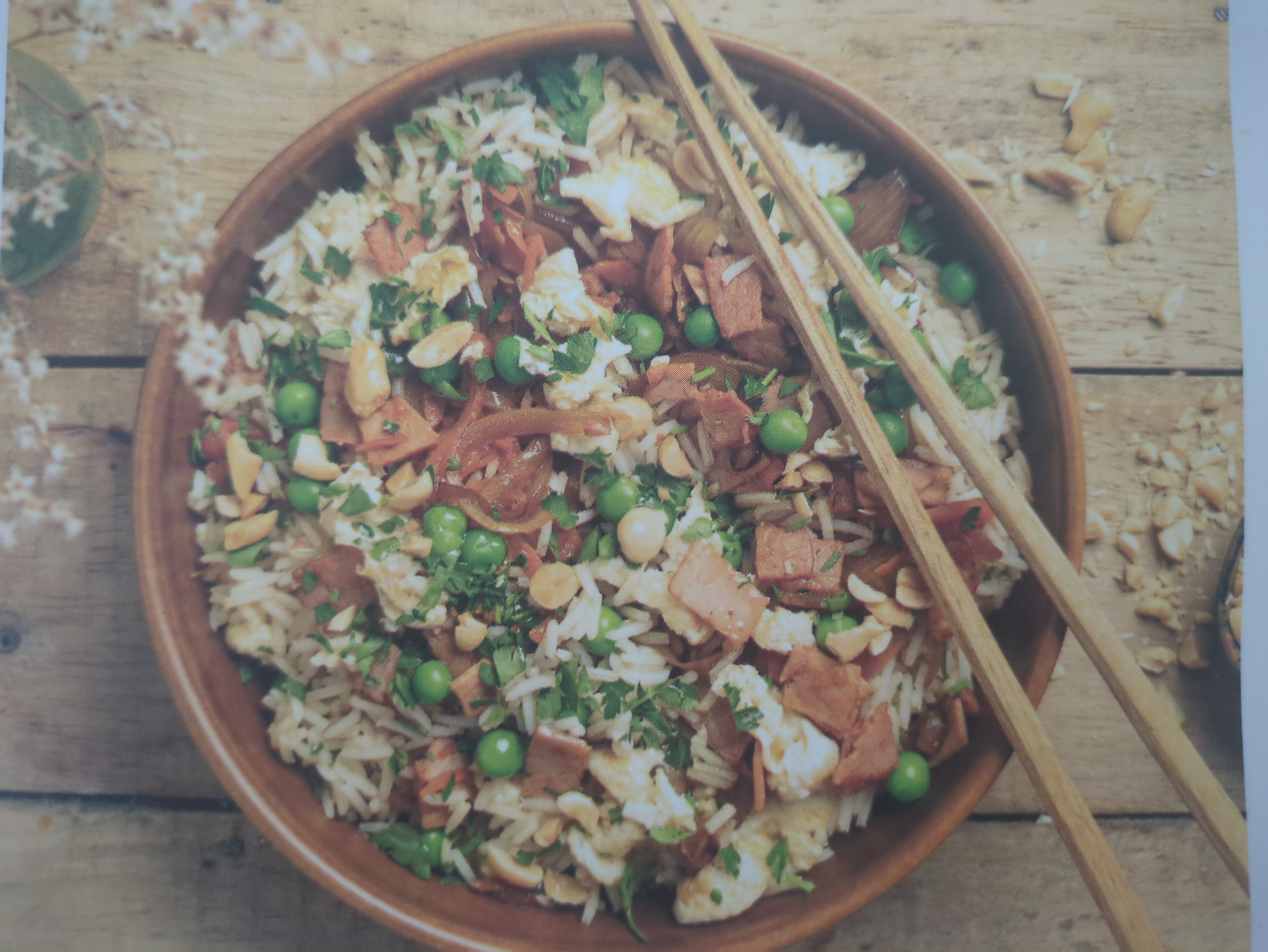 Riz cantonais au jambon et petits pois, photo 1